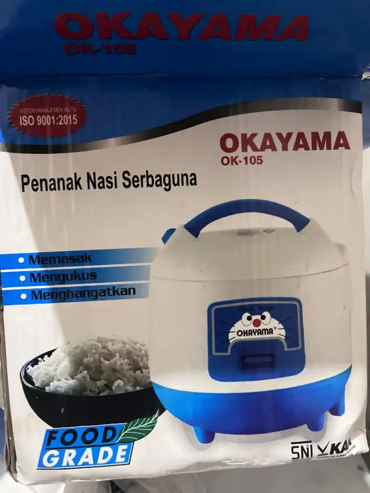 Penanak nasi (magicom) merk okayama
