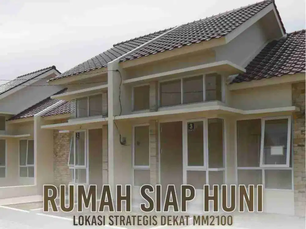 Jual Rumah Baru Mewah Dekat Kawasan Industri RS. Medika Husada Telanjung Cikarang Barat