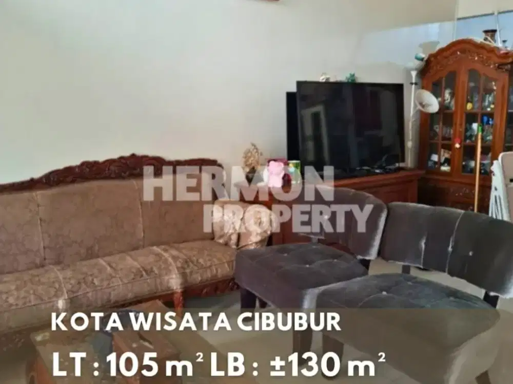 For Sale TERMURAH di Kota Wisata Cibubur , Bangunan Rapih - Lokasi strategis