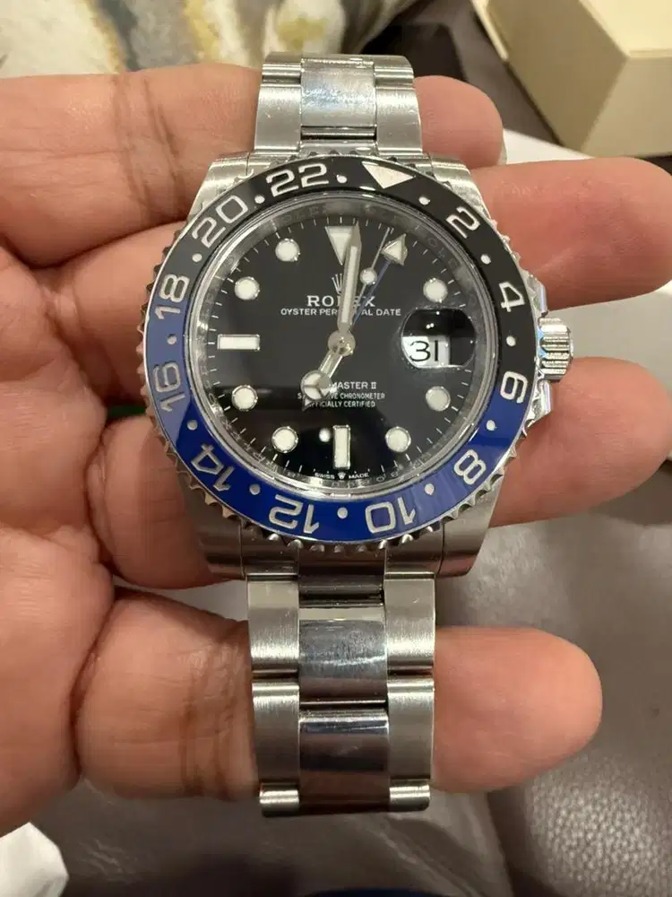 Jual Rolex Batman ORIGINAL  tahun 2021 Akhir