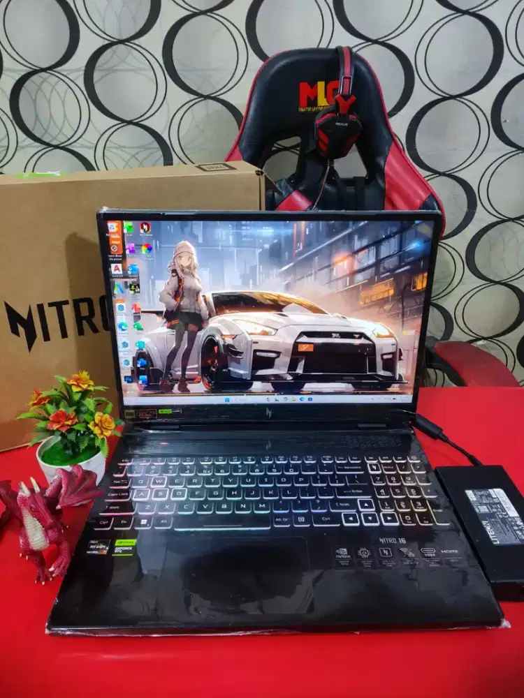 Laptop Gaming Acer NITRO RTX 4050 SSD 256Gb DUAL VGA