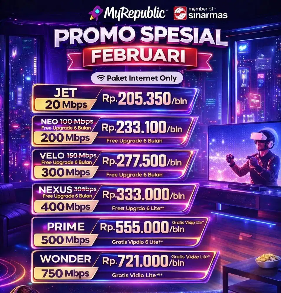 Pemasangan Internet Fiber Area Medan