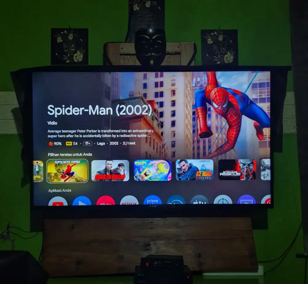 Sony Bravia 50 inch KD-50X75K Smart TV Android UHD 4K HDR • TV + REMOT