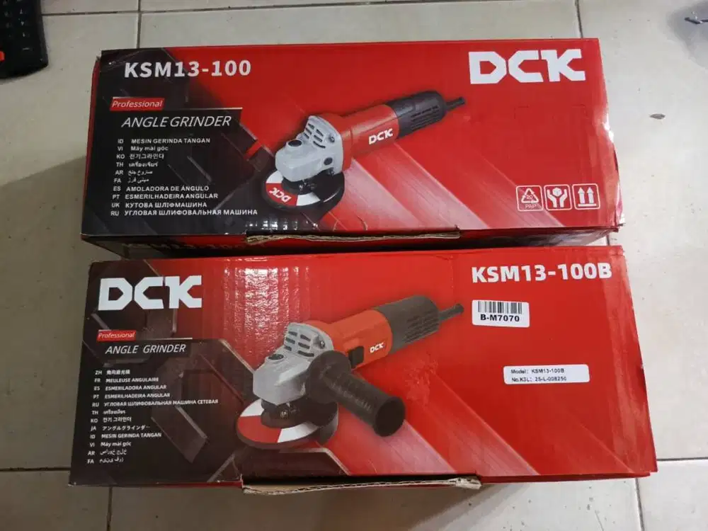 Gerinda Tangan DCK KSM13-100 & DCK KSM13-100B BARU