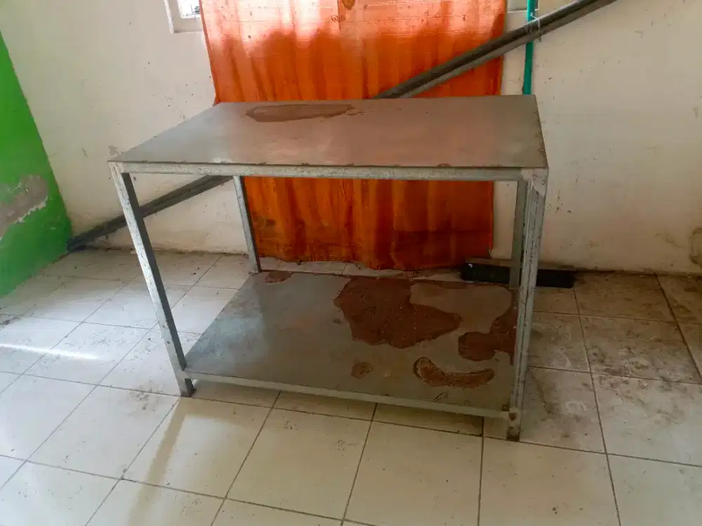 Meja Dapur Warung 1 Rak