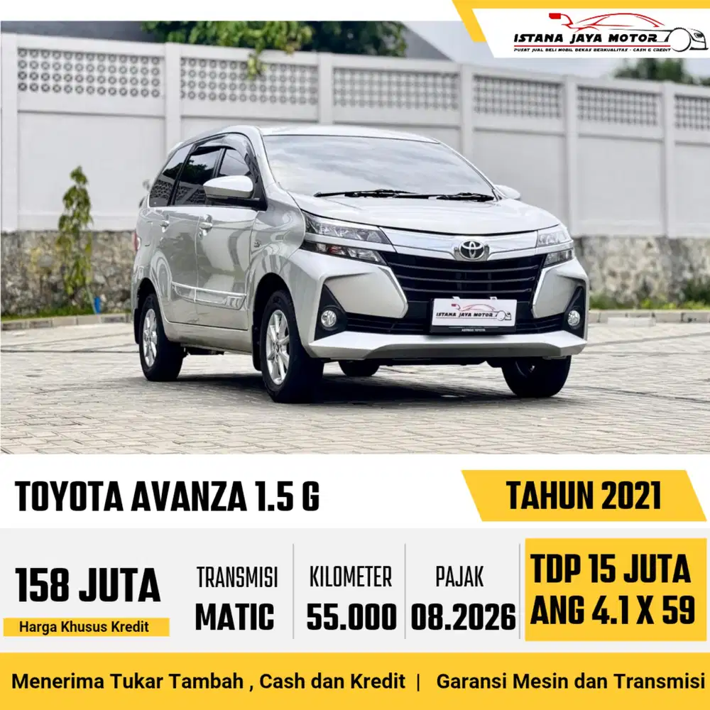 TOYOTA AVANZA 1.5 G 2021