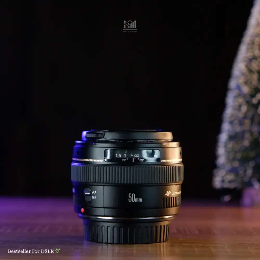 Grade Super | Lensa Fix Canon 50mm F1.4 Lensa DSLR