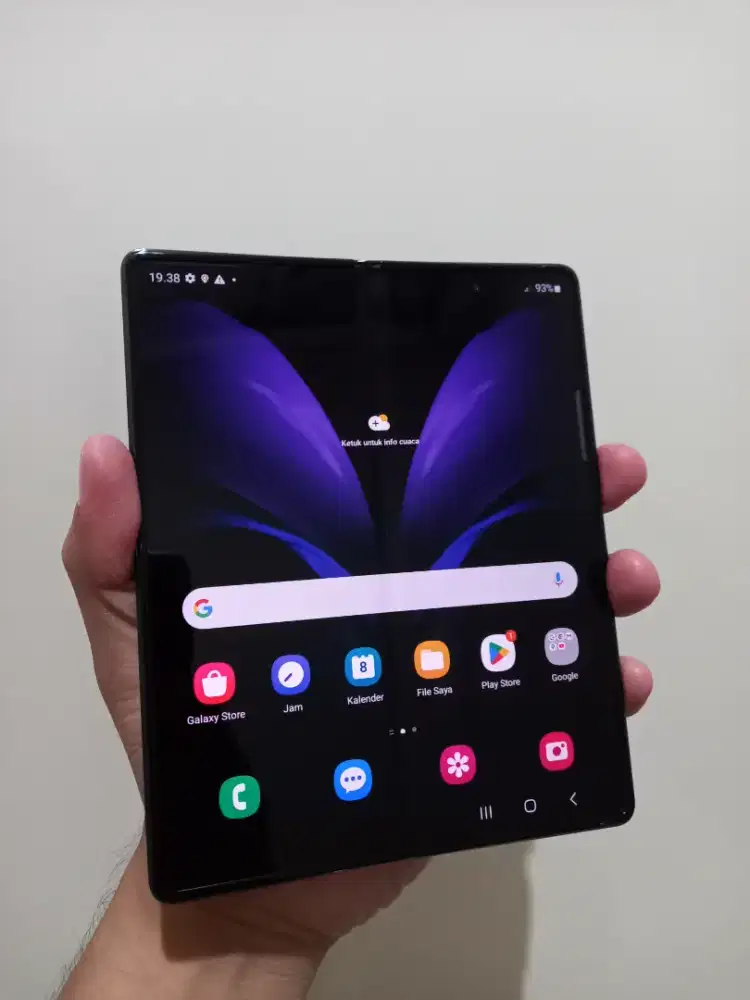 Samsung Galaxy Z Fold 2 Ram 12/256Gb Fullset ori ex sein normal