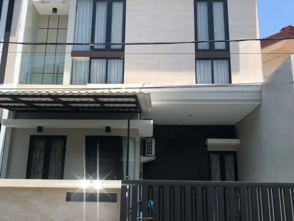 Dijual Rumah Murah 2 Lantai Siap Huni Lokasi Perum Pondok Chandra Indah Waru Sidoarjo
