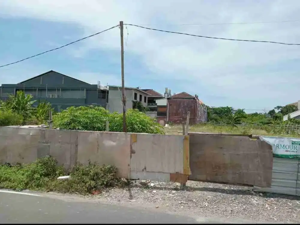 Jual tanah 12,5 are di Area Sunset road dekat trans mart studio denpasar