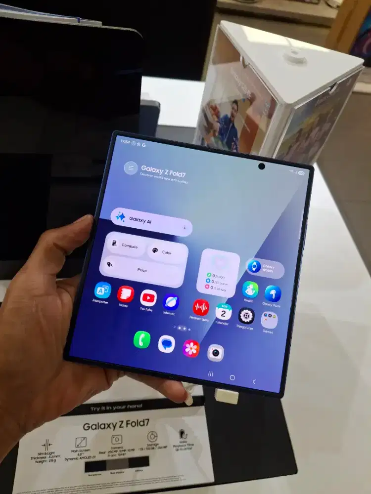 SAMSUNG GALAXY Z FOLD7 DISKON 3 JUTA DAN BONUS GIFT SENILAI 4 JUTA