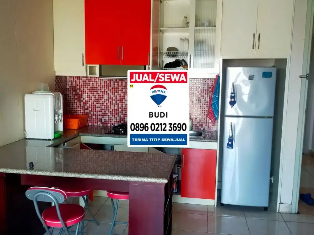 Disewa dijual apartemen city home MOI kelapa gading santa monica furnish 2 KT LB 45 m2 lantai 23 view MOI