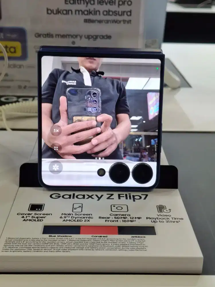 SAMSUNG GALAXY Z FLIP7 DISKON 2 JUTA DAN BONUS GIFT SENILAI 3 JUTA