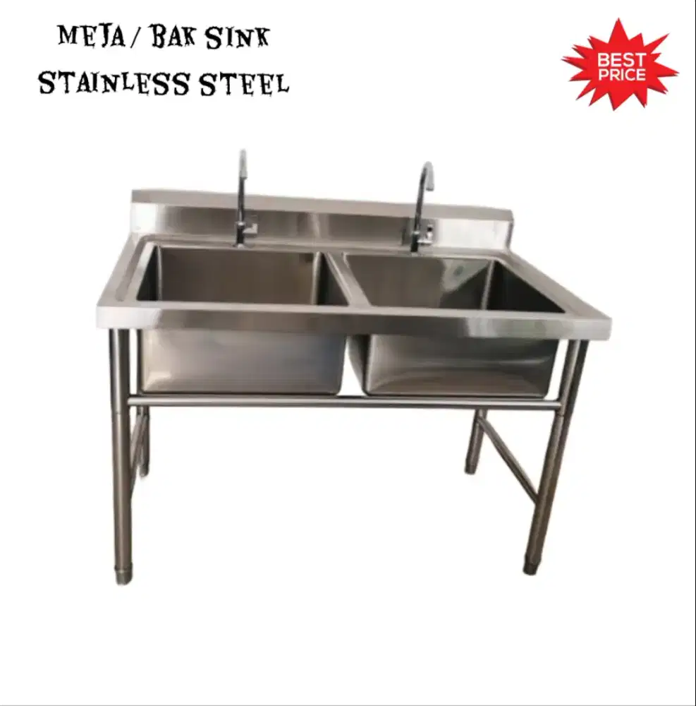 Double sink / wastafel double sink