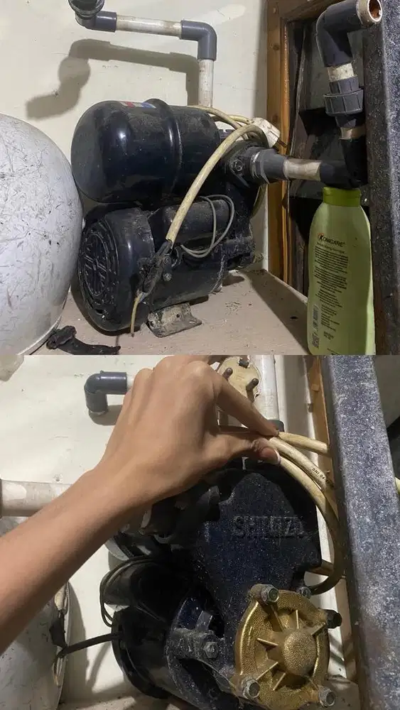 pesin pompa air otomatis shimizu