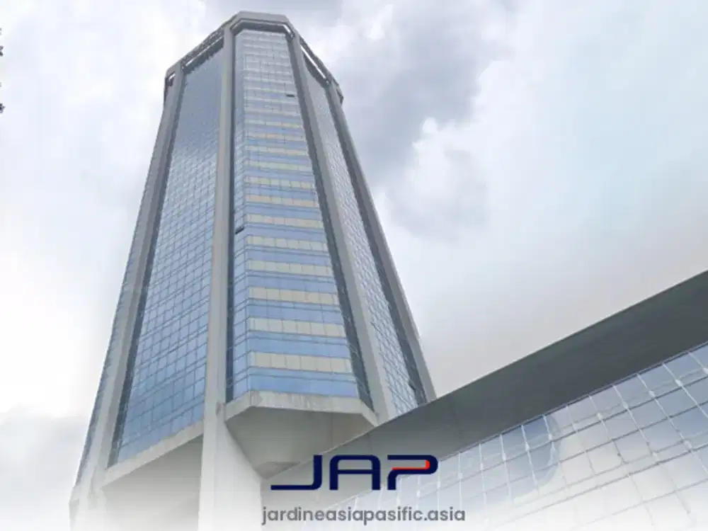 Sewa Kantor Area Thamrin  di Graha Mandiri 244sqm Bare Dekat MRT