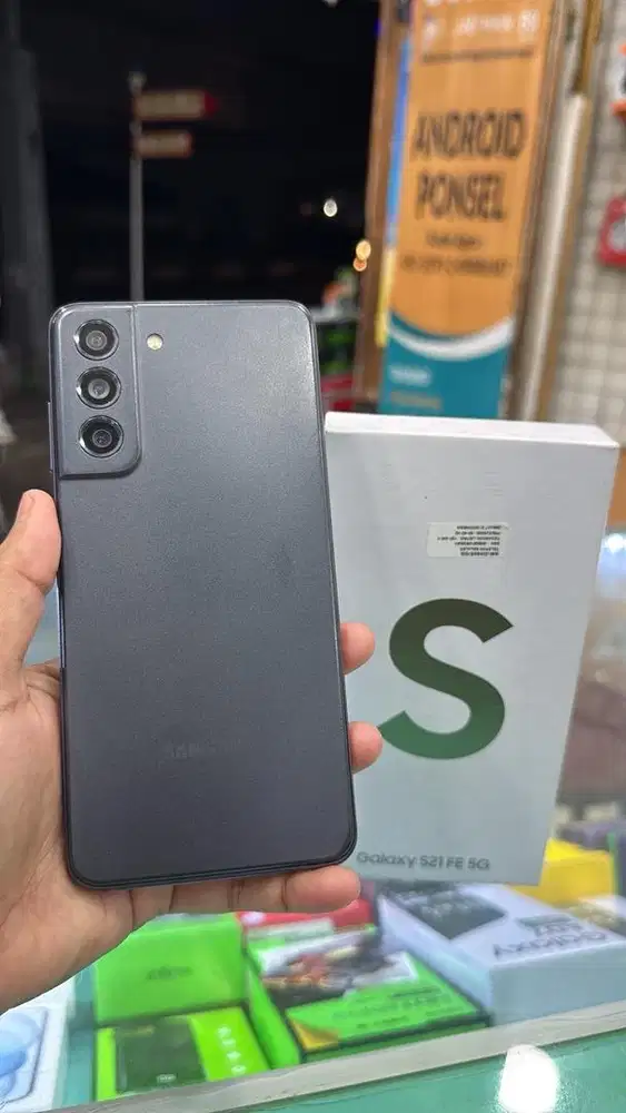 SAMSUNG S21 FE 5G RAM 8/256 FULLSET TERAWAT