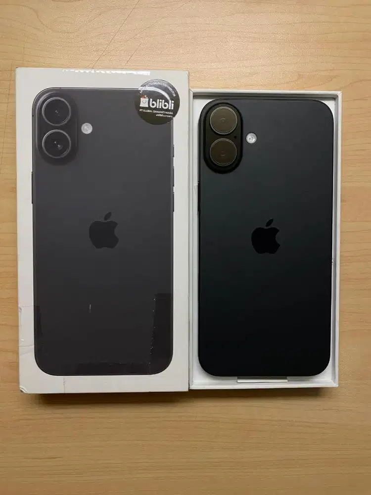 IPHONE 16 PLUS 256GB BLACK FULLSET