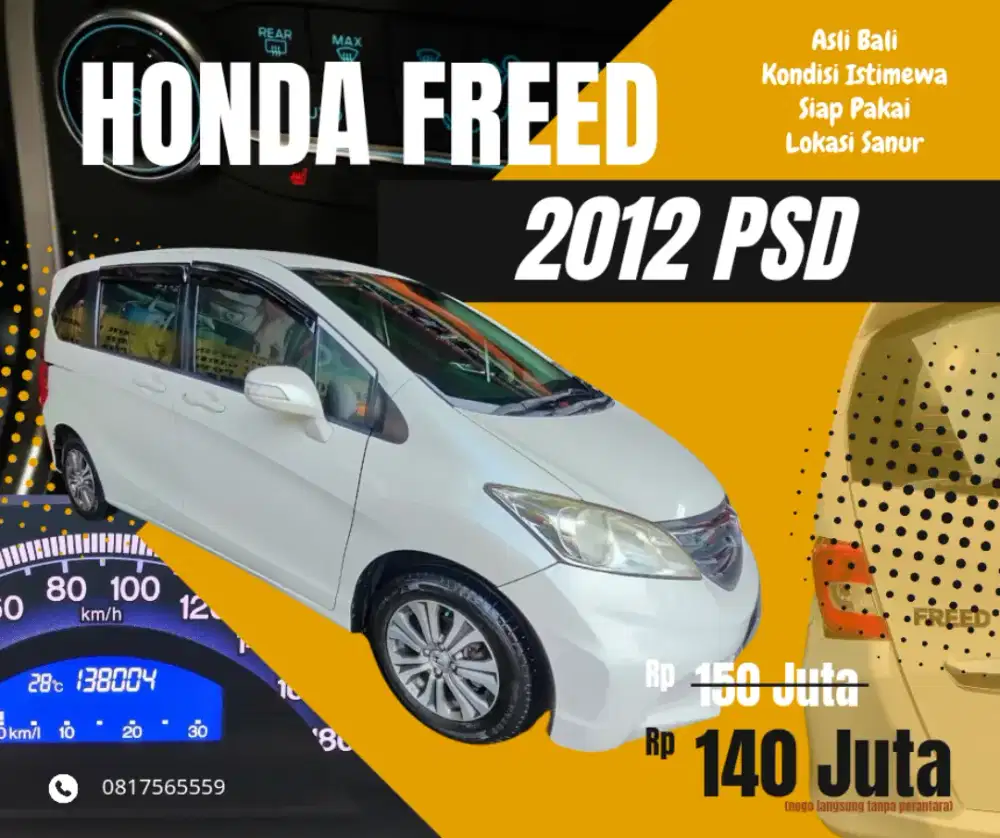 Honda Freed 2012 Bensin