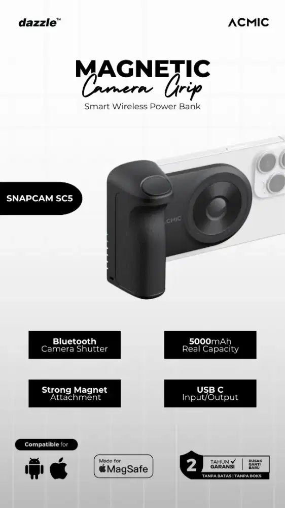 Acmic Powerbank Snapcam SC5
