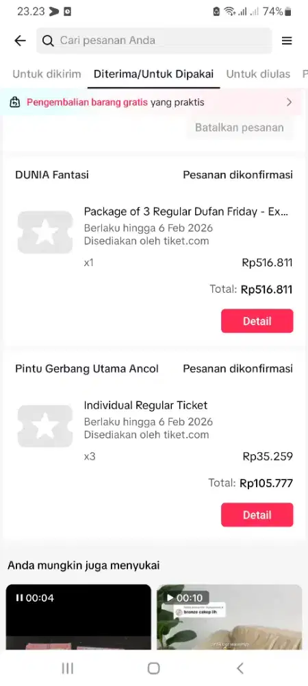 DIJUAL CEPAT TIKET DUFAN