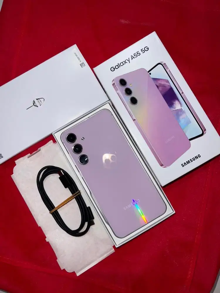 Samsung A55 5G ram 8/256 ex garansi resmi SEIN Mulus lengkap original