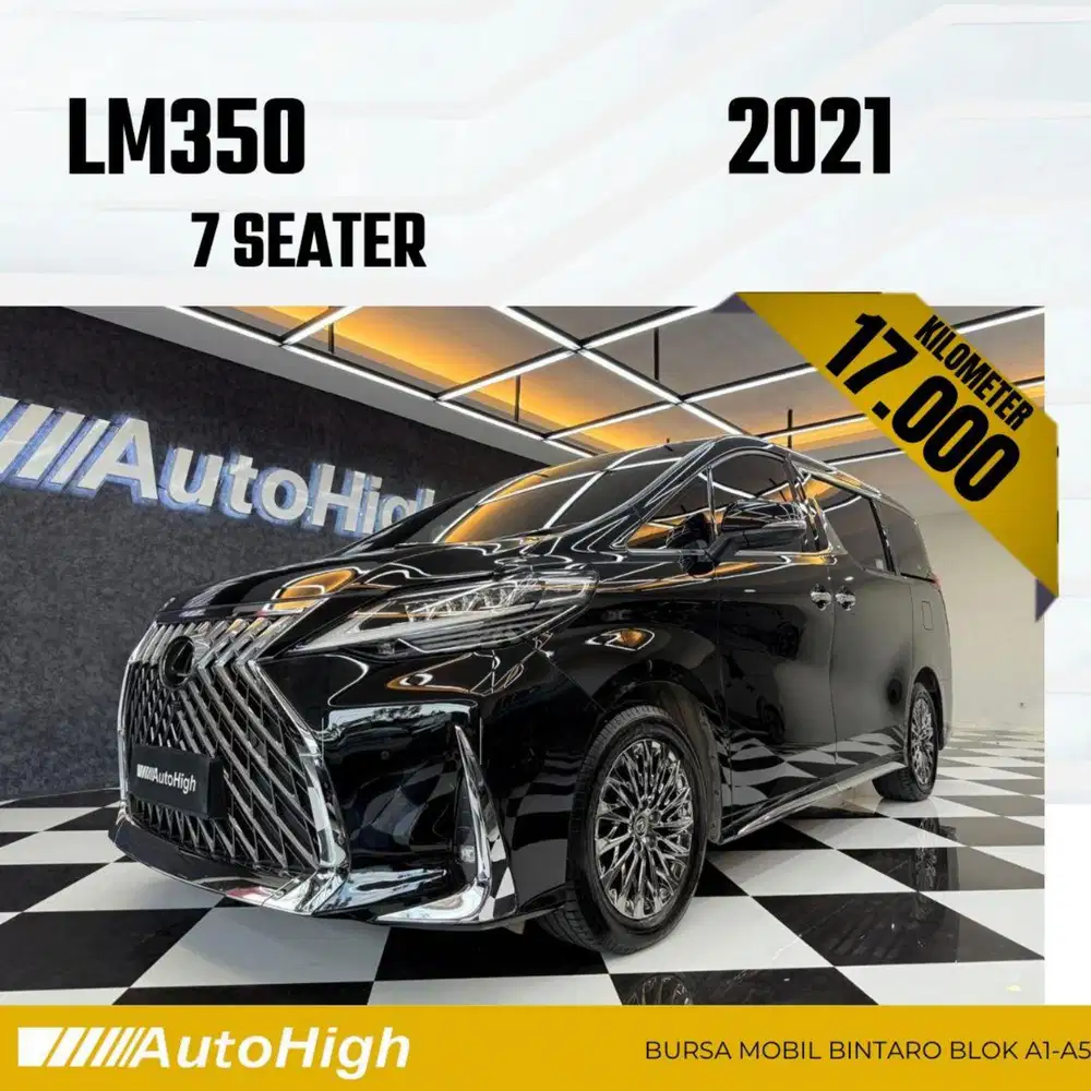 DP10% [Km17.000] LM350 7Seater 2021 Black / LM 350 Reg 2020 #AUTOHIGH