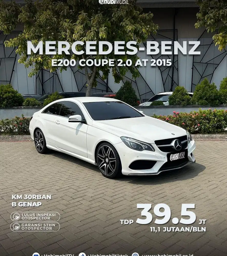 Mercy E200 Coupe 2.0 AT Pmk 2016