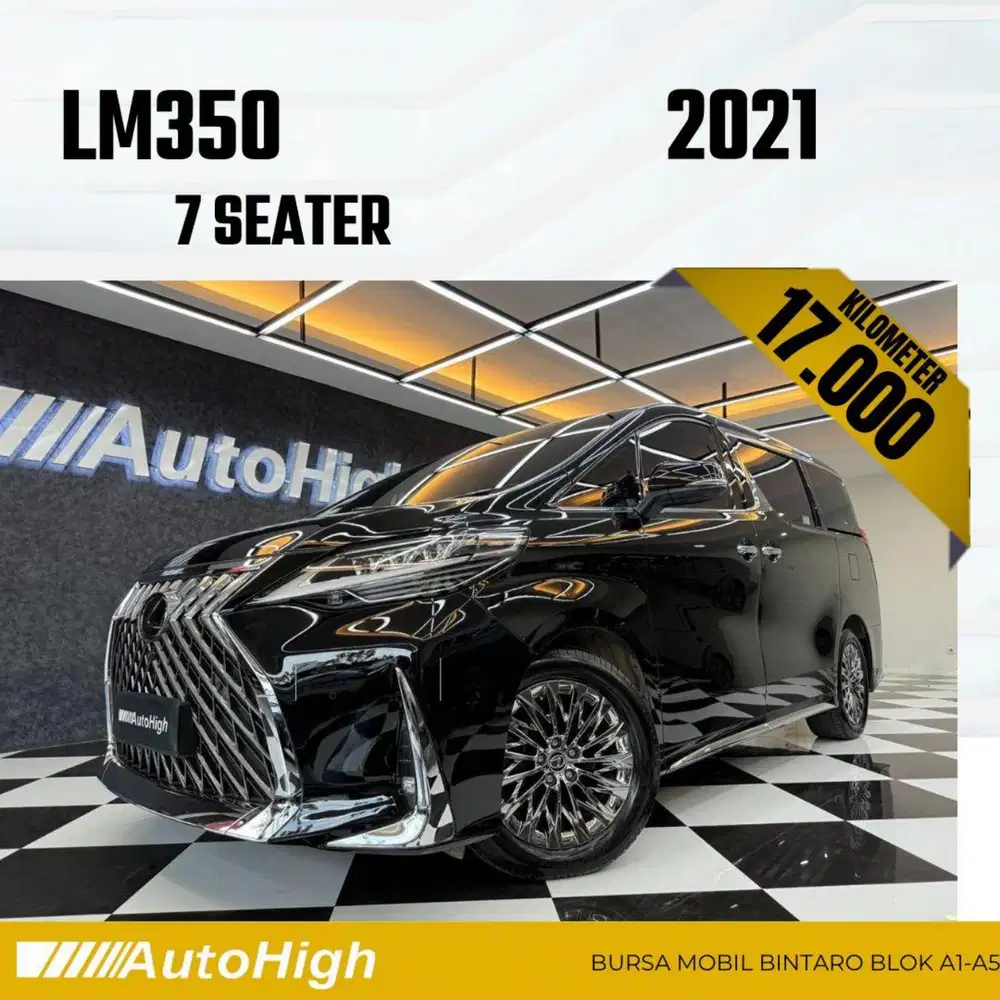 DP10% [Km17.000] LM350 7Seater 2021 Black / LM 350 Reg 2022 #AUTOHIGH