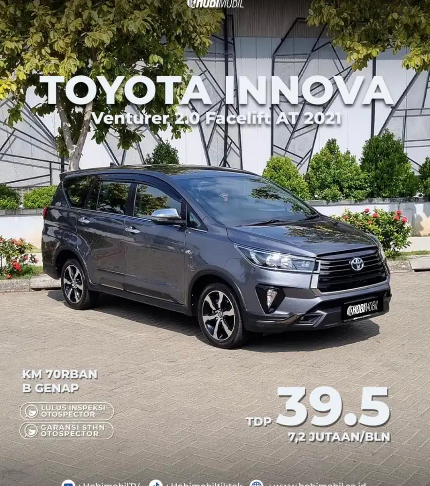 Innova Venturer 2.0 Facelift AT Pmk 2022