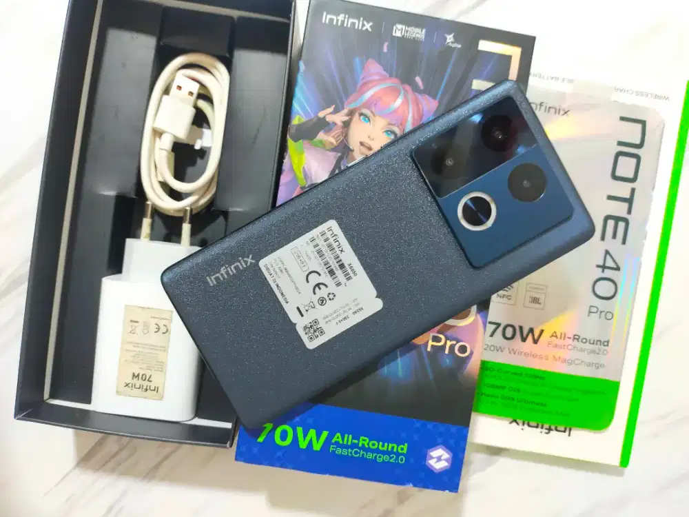 Infinix Note 40 Pro 4G Nfc Ram 8/256 Second Resmi