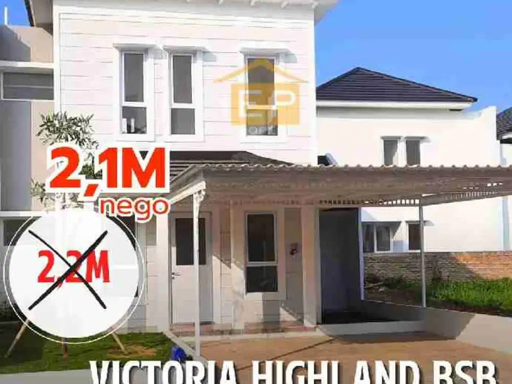 Di Jual Rumah Cantik di Victoria BSB Semarang