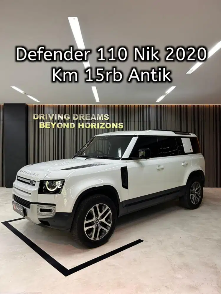 Land Rover Defender 110 SE 2.0L AT 2021 Putih Km15rb B2106BJB Nik 2020