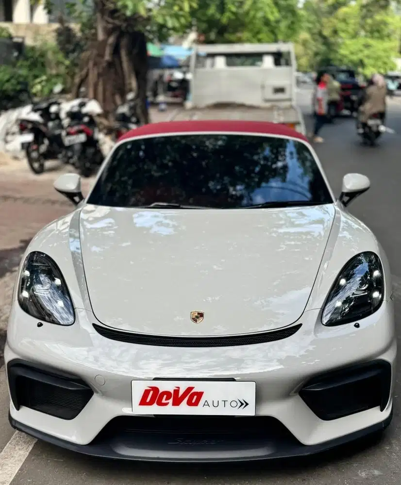 2020 718 Porsche Spyder 4.0L MT