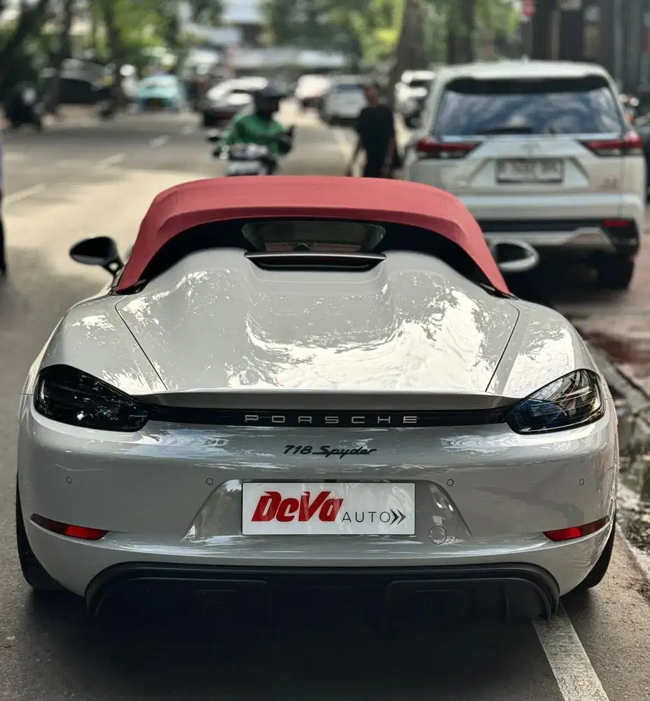 2020 718 Porsche Spyder 4.0L MT