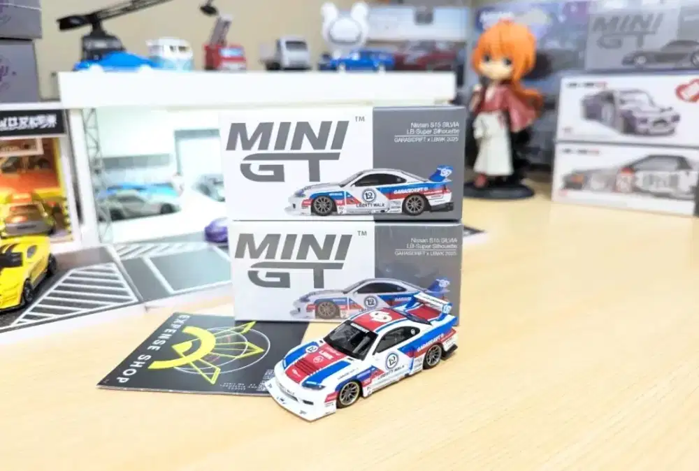 MiniGT 1022 Nissan LB Super Silhouette S15 Silvia GARASI DRIFT x LBWK
