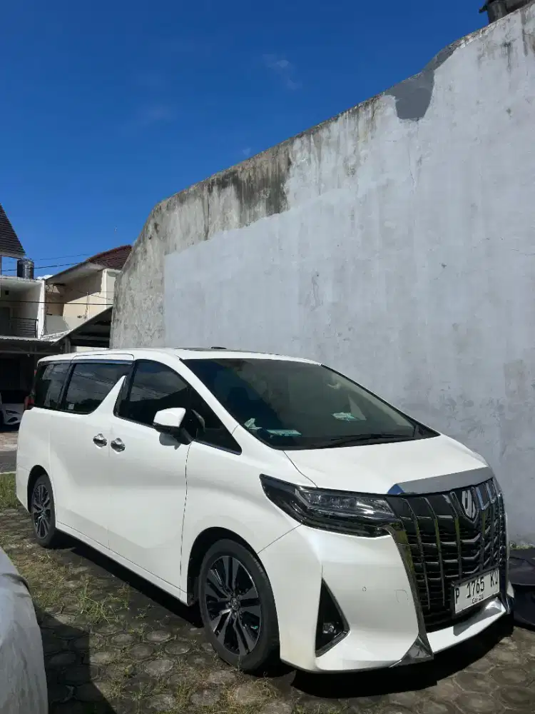 Alphard G 2018 Putih Istimewa