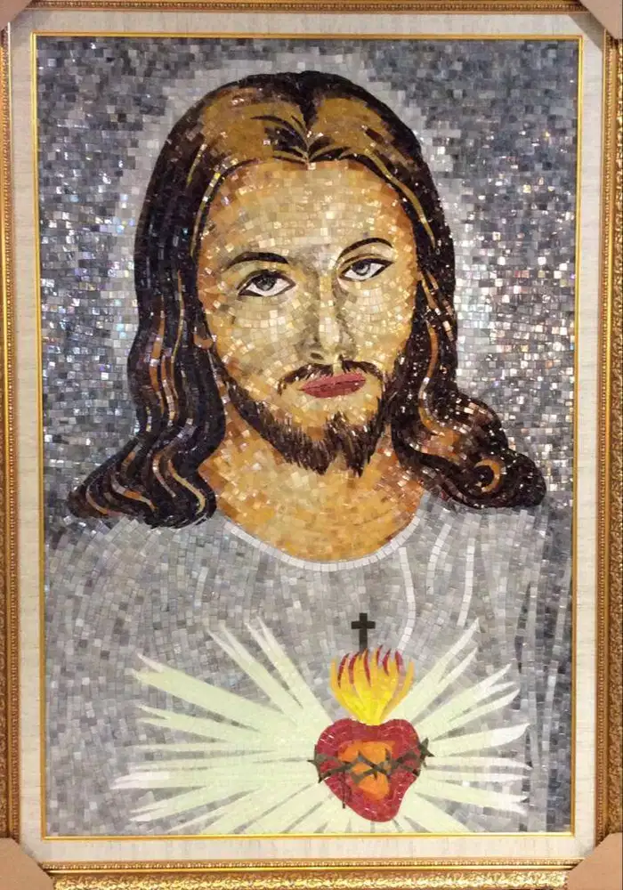 Mosaic Ceramic Jesus