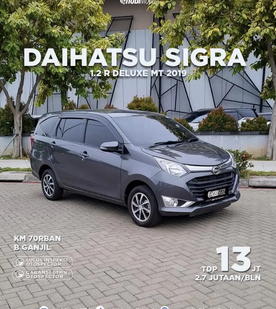 Sigra 1.2 R Deluxe MT Thn 2019