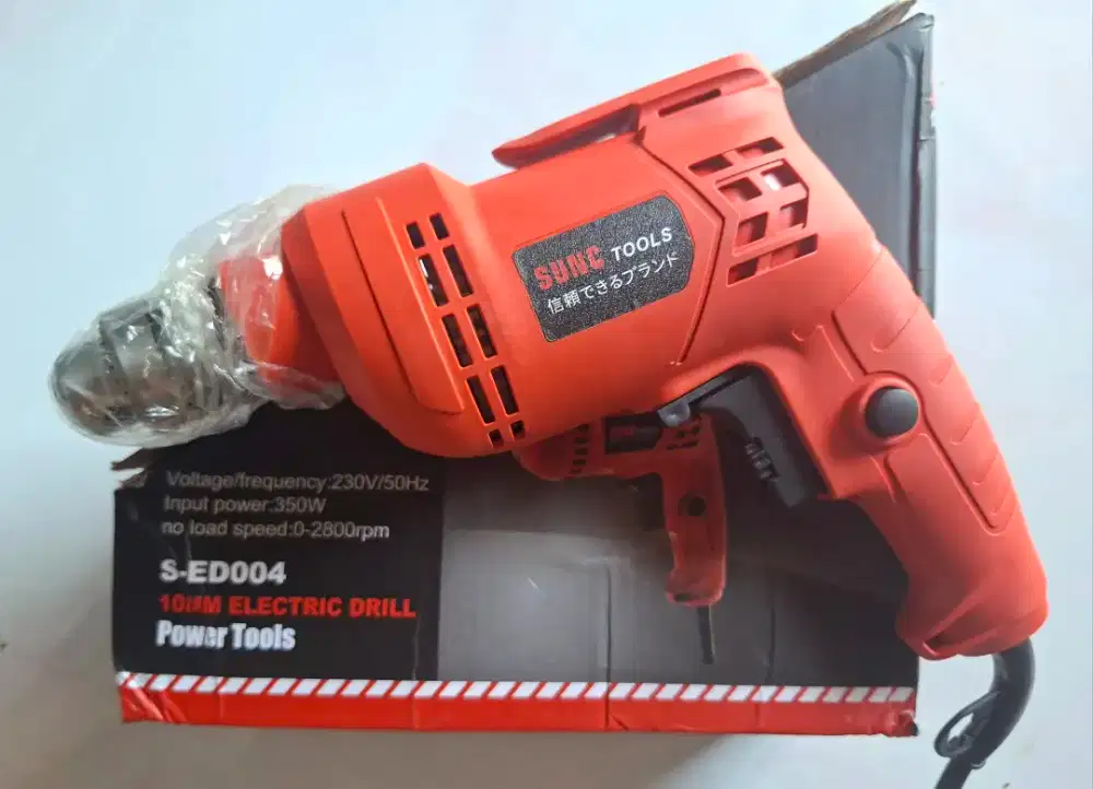 Baru mesin bor listrik electric drill kayu besi beton