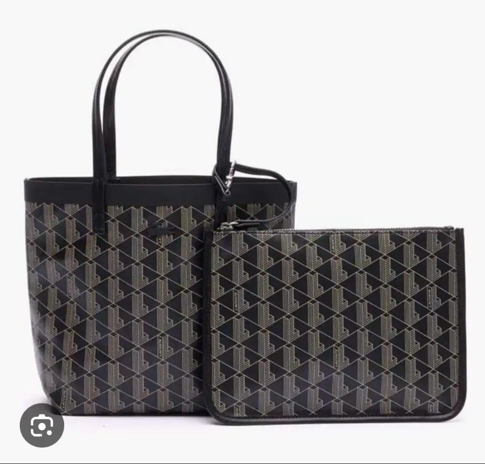 Lac*ste Zely small tote black