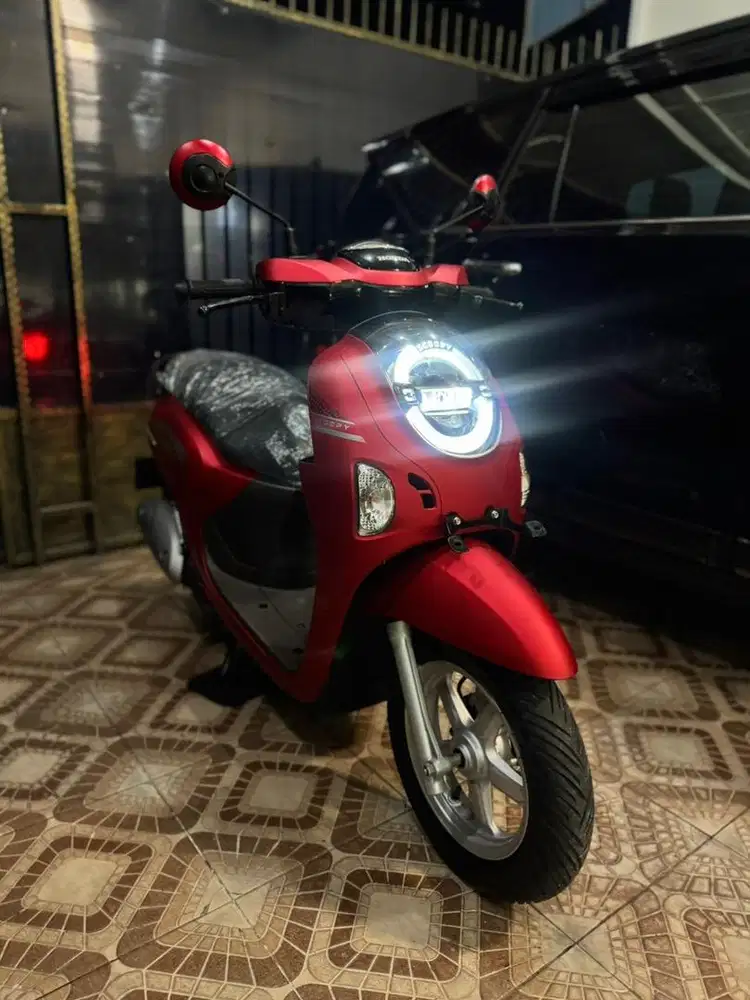 KM 80 KILO! HONDA SCOOPY PRESTIGE 2025 BLN 8 MERAH & BLN 3 HITAM