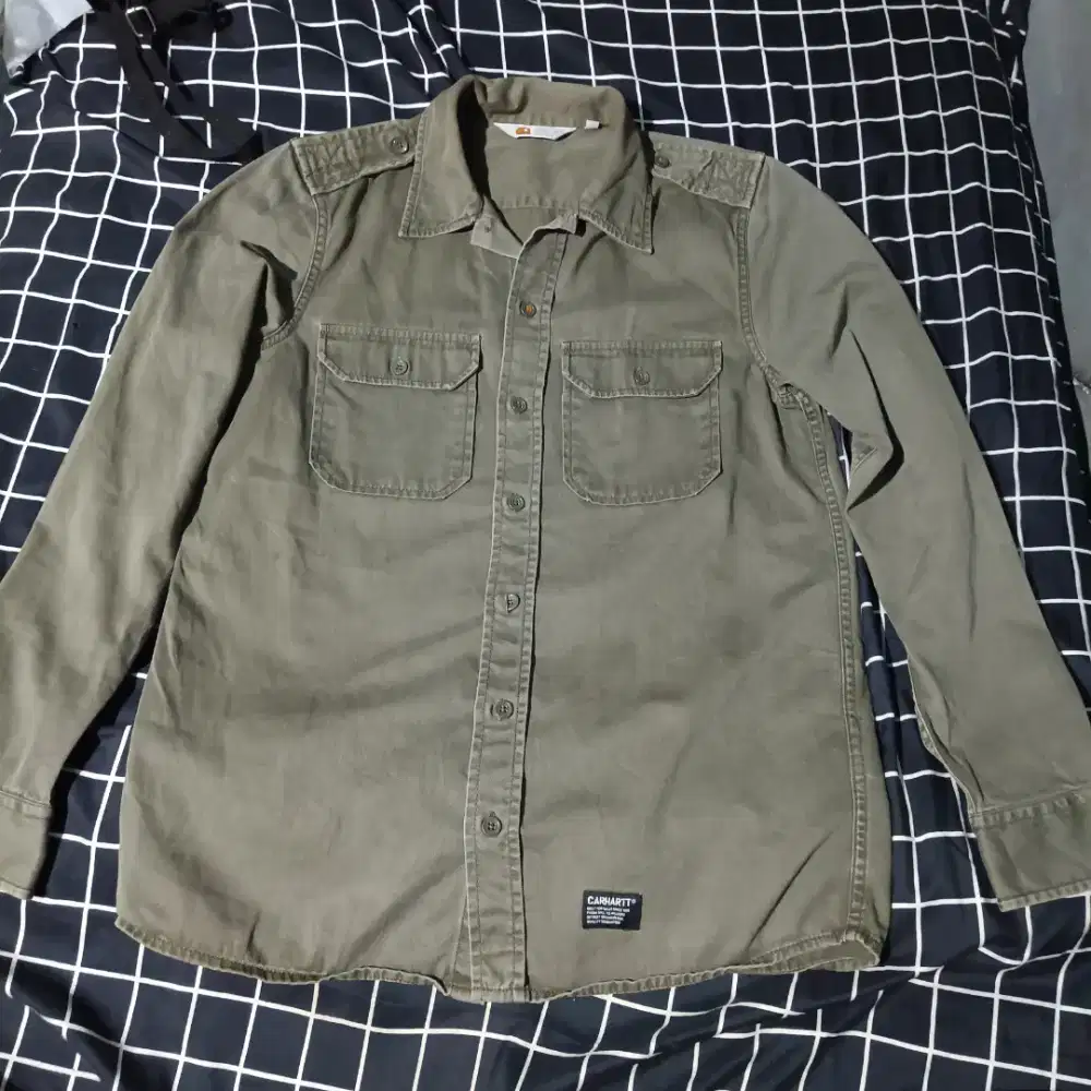 carhartt wip shirt military