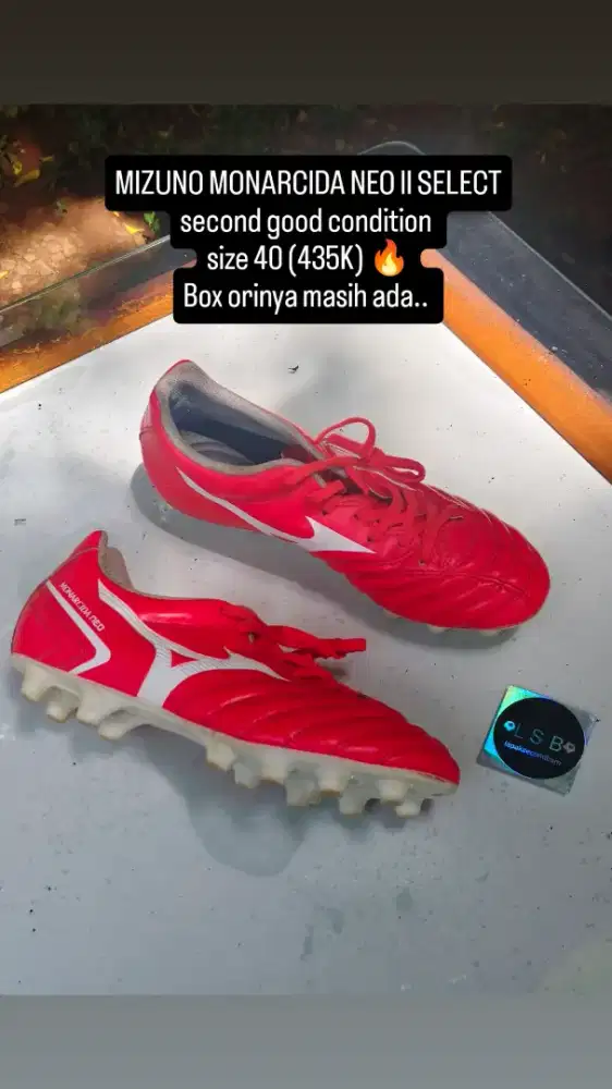 sepatu bola mizuno monarcida neo II select