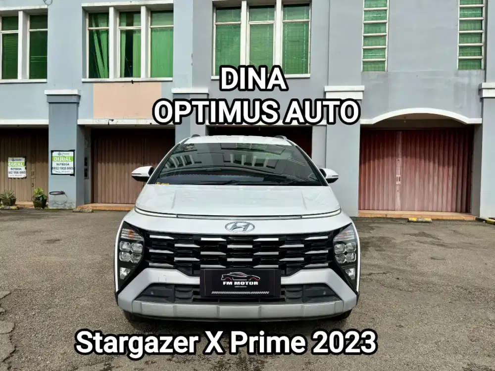 Hyundai Stargazer X Prime 2023 AT 1.5, Pajak Panjang, Km Low