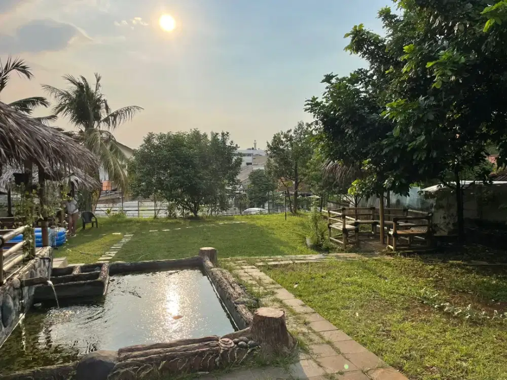 DIJUAL TANAH SHM LOKASI DEKAT HALTE TJ DAN TOL JOR BEBAS BANJIR