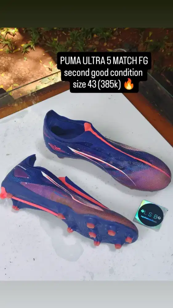 sepatu bola puma ultra 5 match fg