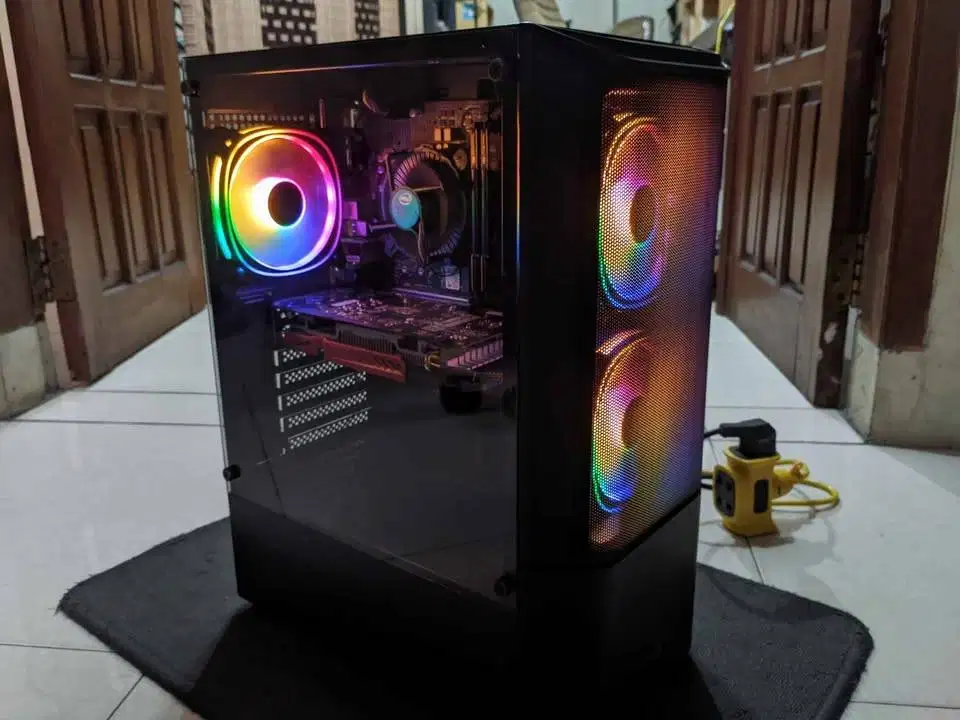 CPU PC GAMING INTEL I3 10100F RAM 16GB GTX 1650 DDR6