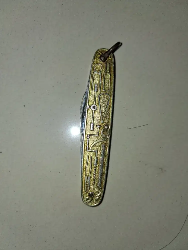 Pisau lipat  antik vintage merek'Horse Brand tahun:1970