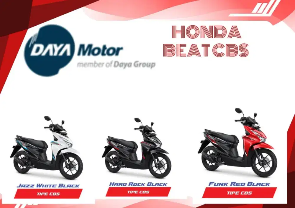 Honda beat cbs dp murah meriah